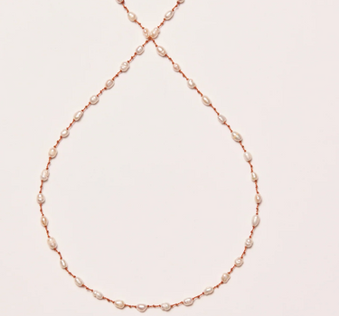 Collier Mini bird white