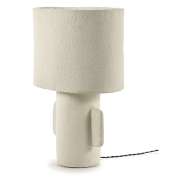 LAMPE DE TABLE papier mâché