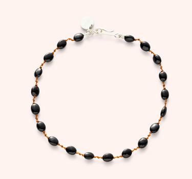 Bracelet Valley Spinelle noir