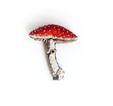 Broche Champignon  Fly Amanita