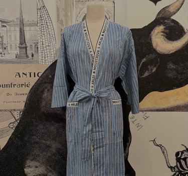 Peignoir Moustique new bleu