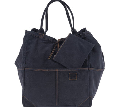 Large black tote bag
