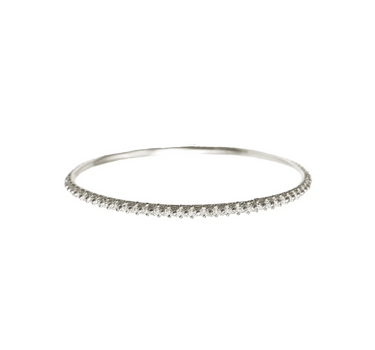 Bracelet Manou - Argent blanchi