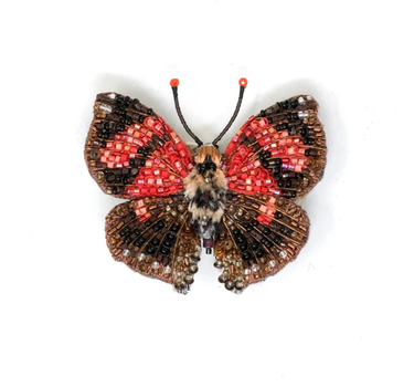 Broche Papillon Scarlet Leafwing Butterfly