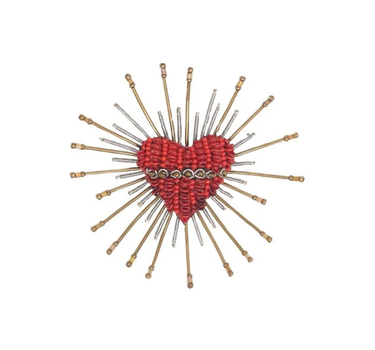 BROCHE COEUR Sacred heart