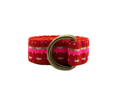 Ceinture rose & rouge