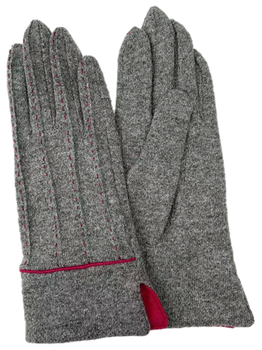 Gants modèle BRODERIE gris