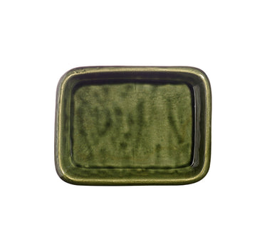 plat à gratin vert 24 cm