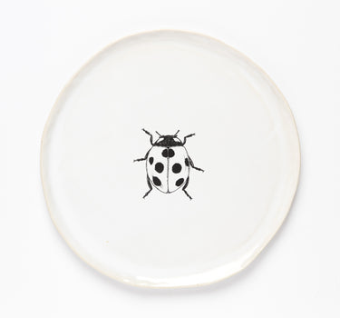 Grande assiette Coccinelle