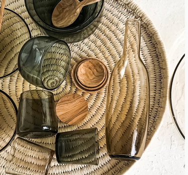 Verre à eau Gris