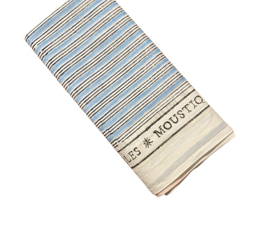 Paréo Moustique bleu new