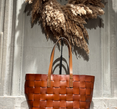 Sac Tote Japan en cuir Naturel