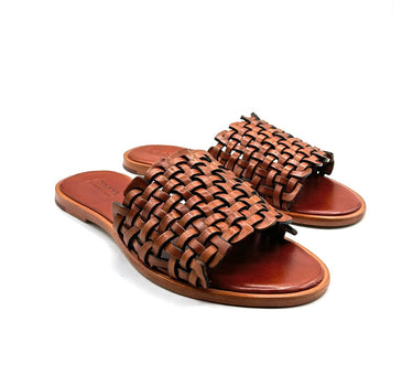 Mules Zig Zag Tan