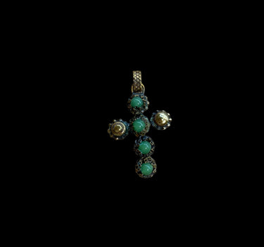 Croix verte double