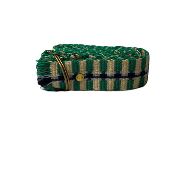 Ceinture fringes - Vert et bleu