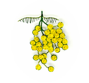 Broche Mimosa