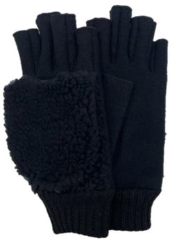 Gant mitaine  black Montauban