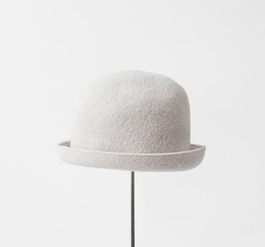 Chapeau cloche MFK 24130 gris clair