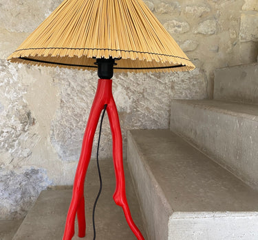 Grande lampe Branche - Corail