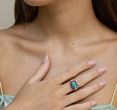 Bague Ashni Labradorite