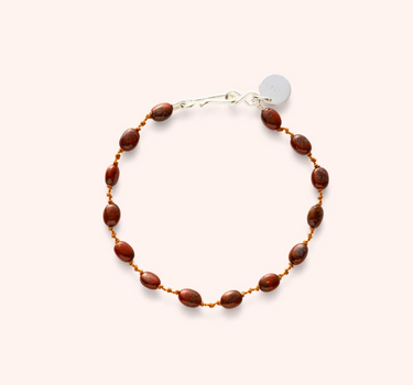 Bracelet Valley jaspe rouge