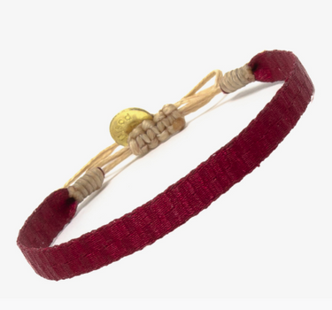 Bracelet Argentine Rouge