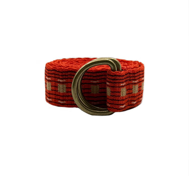 Ceinture orange /petit carré