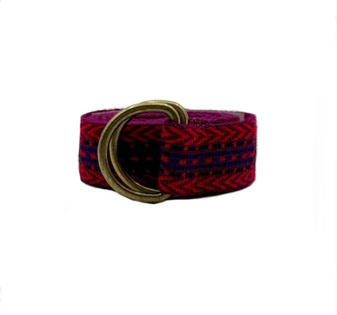 Ceinture vCHEVRON ROUGE