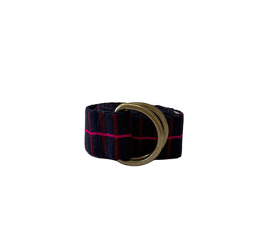 Ceinture motifsbleu nuit - ligne fluo