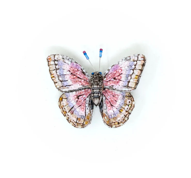 Broche Papillon morpho Godarti