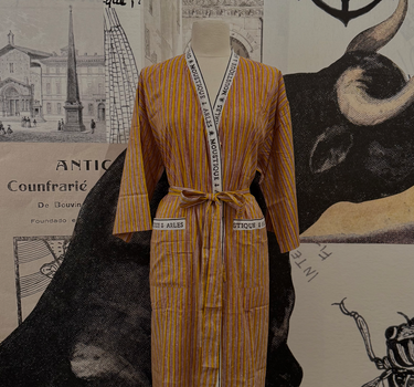 Peignoir Moustique ocre