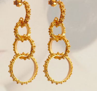 Boucles d'oreilles Olga - Or