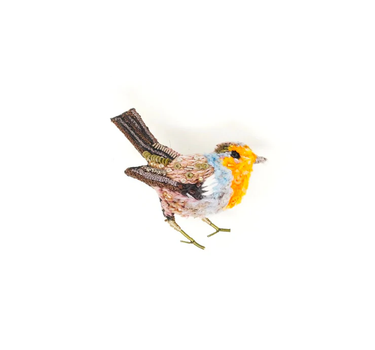 Broche Rouge Gorge - Robin  red  breast