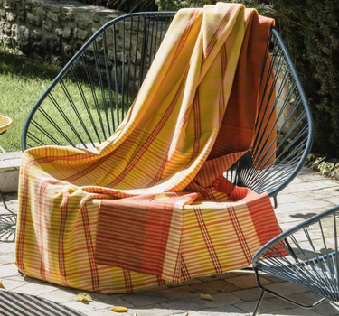 Plaid en Laine Transhumance - Soleil