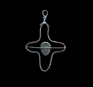 Croix grosse perle