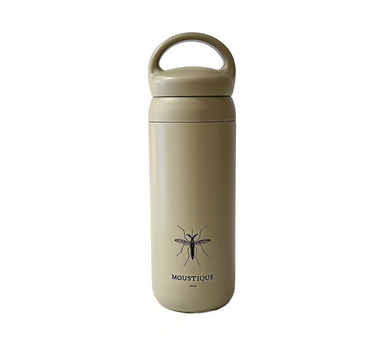 Gourde isotherme moustique beige