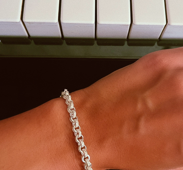 Bracelet Isilda - Argent blanchi S