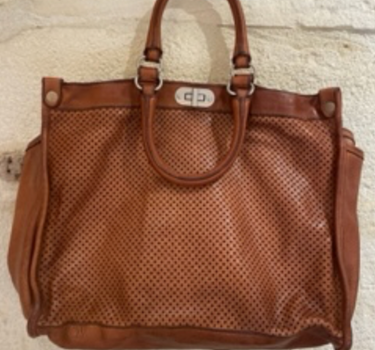 Sac Glamour Dots terracotta