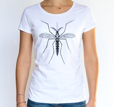 Tee-shirt Blanc Moustique