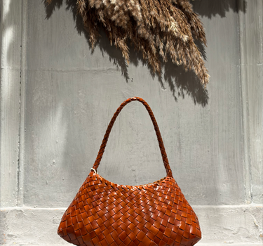 Sac Rosanna en cuir Naturel