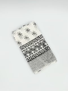 Black Mosquito sarong with border no. 2