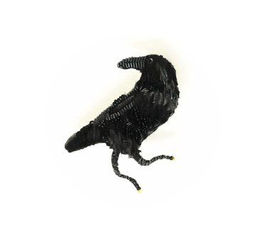 BROCHE CORBEAU raven