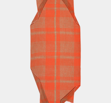 Étole Tweed check AI-Flame