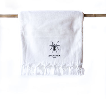 Drap de bain Moustique blanc