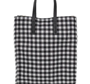 Sac Ultima Gingham noir