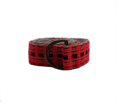 Ceinture fluo / petit carreau noir