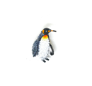 Broche Pingouin King Piguin