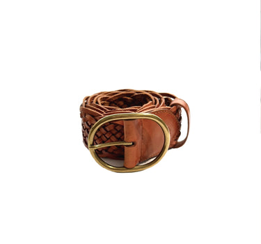 Ceinture tressée  naturel  5 cm
