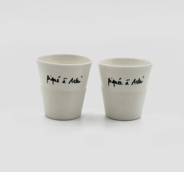 Duo de petites tasses Piquée & Piqué à Arles