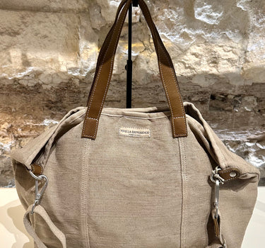 Sac Shopping Tex - Warm beige